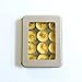 Kaya 12 Citrus Scented Tea Light Candles, Vegan, Hand poured, Eco Friendly, Gift for everyone