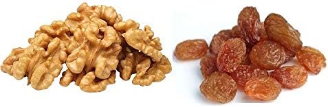 Ancy Best Walnuts and Golden Raisins (munnakka) Combo Pack(3 kg)