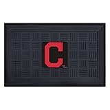 Fanmats 11296 MLB Cleveland Indians Vinyl Medallion Door Mat