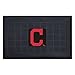 Fanmats 11296 MLB Cleveland Indians Vinyl Medallion Door Mat