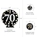 Big Dot of Happiness Adult 70th Birthday - Gold - Birthday Party Centerpiece & Table Decoration Kit