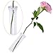 Canomo 60ml Floral Water Tubes Large Plastic Flower Vials with Caps for Flower Arrangements, Clear, 4 inches(12 Pack)