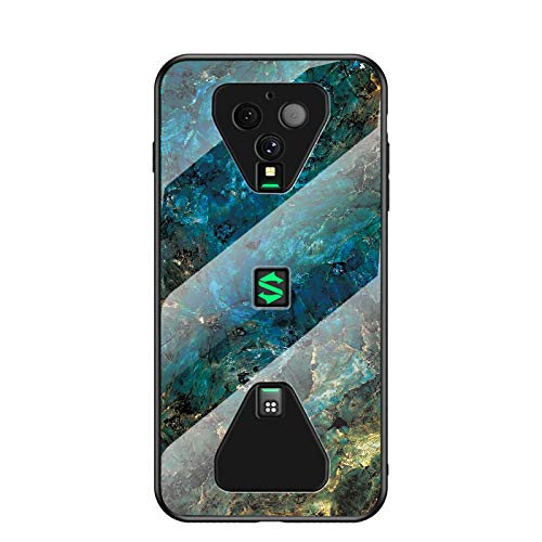 Hülle® Gradient Color Anti-Scratches Glass Case Compatible for Xiaomi Black Shark 3 (3)