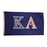 Kappa Alpha Order USA Pattern Letter Fraternity Flag Large 3 x 5 Feet