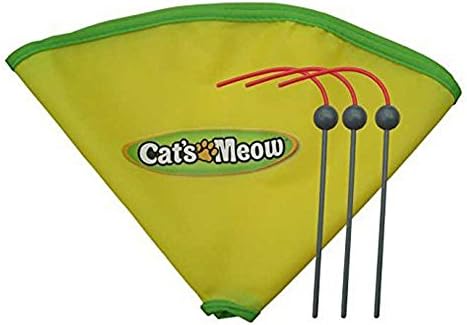 GEiNNOVA Generic Undercover Mouse Replacement Spare Wand &amp; 23" Nylon Skirt for Cat's Meow