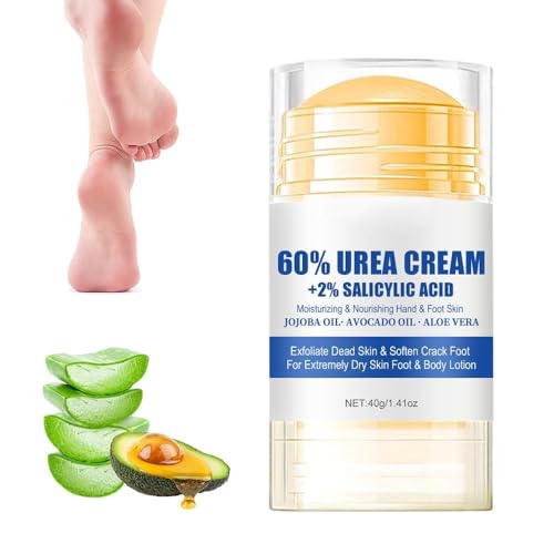 2025 Nuevo Crema Hidratante para Pies, Repara e Hidrata los Pies Secos y Agrietados, Exfoliating Moisturizing Foot Ointment, 40 ml (1)