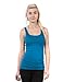 Zenana Outfitters 4 Pack Womens Basic Ribbed Tank Top BLACK/WHITE/PURPLE/JADE L