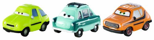 Cars Micro Drifters Acer, Professor Z and Grem Vehicle, 3-Pack