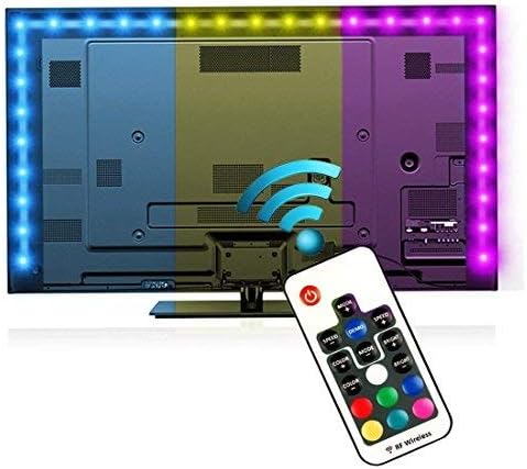 tiras led iluminacion 200cm reignet tira de led para hdtv de 40 60 pulgadas retroiluminacion de tv impermeable 5050 smd rgb tira led kit completo de