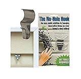 No-Hole Hooks Vinyl Siding Hangers - Low Profile- 4PK