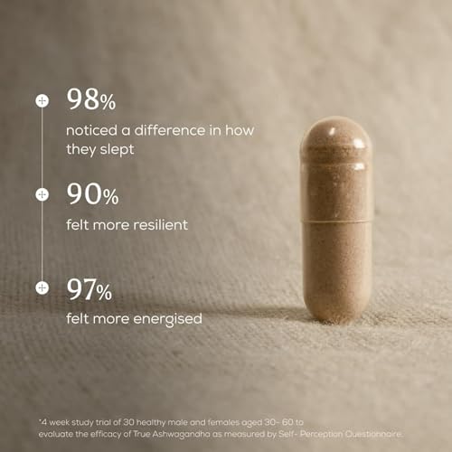 Ancient + Brave Organic Ashwagandha Capsules | 600mg | High-Strength KSM-66® | 60 Vegan Capsules for Daily Balance & Wellbeing