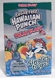 Sugar Free Hawaiian Punch Polar Blast Singles to Go 8 Packets (4 Pack)