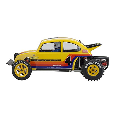 Kyosho Beetle Off-Road Racer - Retro Buggy Model Kit (1:10 Scale) - Thumbnail 3