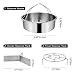 Instant Pot Accessories, Steamer Basket Rack Set for Pressure Cooker Accessories, Fits Instant Pot 5,6,8 qt Pressure Cooker