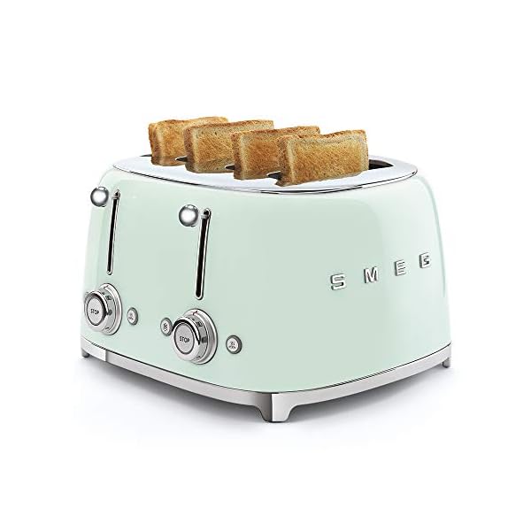 Smeg Tostadora TSF03PGEU · Imp de Italia 220v | Verde - Imagen 3
