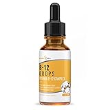 Vitamin B12 Drops (2 FL OZ) - Boost and Maintain Energy Levels - Supports Immune Health - Assists with Stress and Anxiety - One Month Supply - Prime Labs