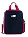 JiaYou Primary Girls Students Polyester School Backpack and Lunch Bag 2 Sets/3 Sets(25L,StyleA Rose2Sets)