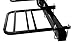 Quick Products QPRBM2R RV Bumper-Mounted 2-Bike Rack with Adjustable Width and Stabilizer Post