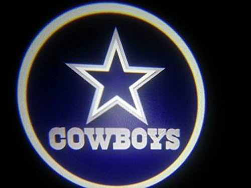 Cowboys Ghost Door Logo Projector Shadow Puddle Laser Led Lights 7w (Qty 2) FROM USA