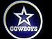 Dallas Cowboys ghost lights door led logo light projector WIRELESS
