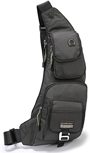 Sling Bags, Slim Hiking Pack Chest Shoulder Backpack Crossbody Bags for Trip Travels Bike Ride