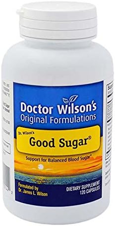 Doctor Wilson's Original Formulations Good Sugar 60 Capsules