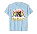 Not Today Satan T-Shirt | Rainbow Cat Death Metal