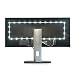 Luminoodle TV Bias Lighting - USB Powered LED Light Strip Kit - TV Backlight Home Theater Light System - White - Medium (24" - 29" TV) primary