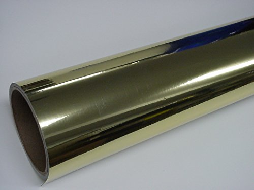 Chrome Sign Vinyl, Self-adhesive, 12