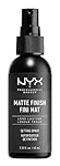 NYX Cosmetics Make Up Setting Spray, Matte Finish/Long Lasting, 2.03 Ounce
