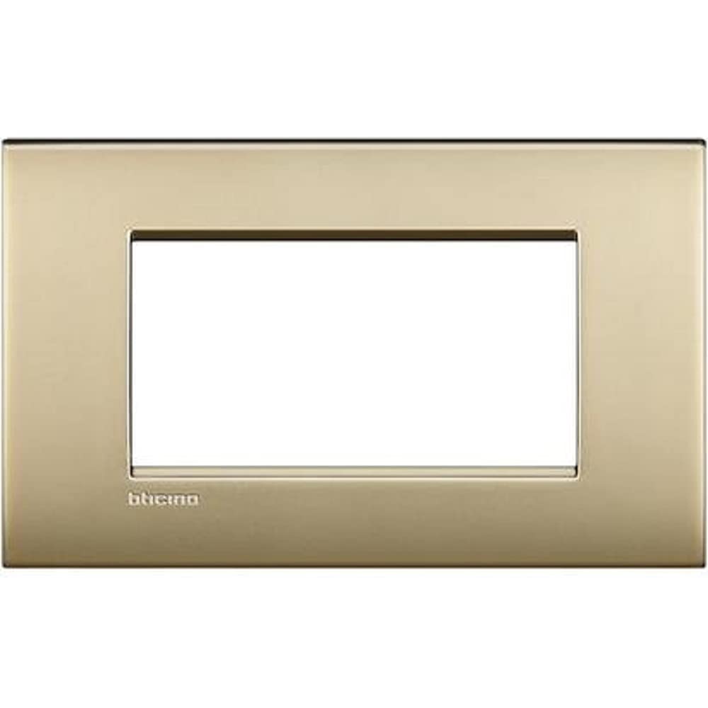 BTicino LIVINGLIGHT lnc4804of – ll-placa Air 4 m Gold