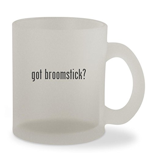 got broomstick? - 10oz Sturdy Glass Frosted Coffee Cup Mug
