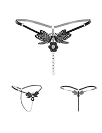 Nightaste tanga de encaje para dama, tanga, tanga, ropa interior