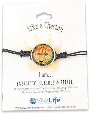 Cheetah Linen Bracelet