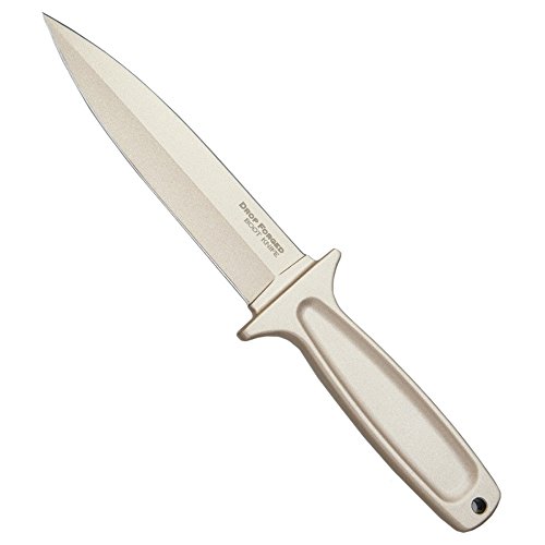 Cold steel drop forged boot knife blade 9" overall, silver, 5"