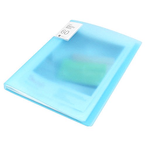 Shuter 60-Pocket Protector Presentation Book A4 Size 120-Page Capacity Available for Report Sheets, Artworks, Music Sheets, Clippings