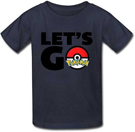OHYEYE Kid's Lets Go Pokemon T Shirts For Boys Girls