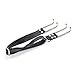 MyCHIC Men Women PU Leather Collar Strap with Metal Hook for Opening Mouth