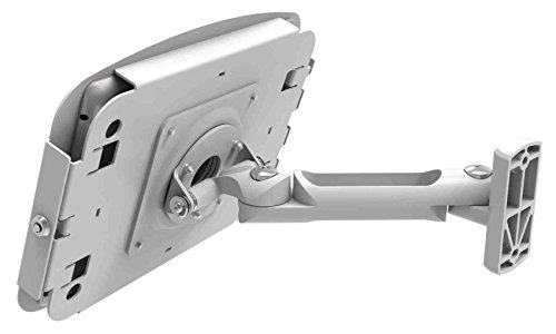 Maclocks 827W224SENW Space Enclosure Stand with Swing Arm Wall Mount for iPad 2/3/4, iPad Air, iPad Air 2, Pro 9.7 (White)