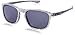 Oakley Men's OO9223 Enduro Round Sunglasses, White Fingerprint/Grey, 55 mm