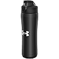 Under Armour 18oz Stainless Steel Water Bottle, Vacuum Insulated, Self Draining Protective Cap, Leak Proof, For Kids & Adults, All Sports, Gym