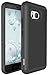 HTC U11 Case, OEAGO HTC U11 Case [Shockproof] [Impact Protection] Hybrid Dual Layer Defender Protective Case Cover for HTC U11 (2017 Release) - Black