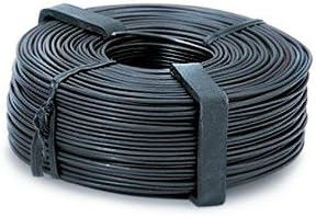 Square Hole Bar Tie Wire, Black Annealed ~ 16G