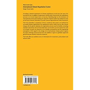 International Climate Negotiation Factors: Design, Process, Tactics