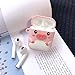 Awin Case for Airpods Case,AirPods 2 Case,Airpods Accessories,Airpods Skin,Cute Cartoon Pink Piglet Slicone Girls Kids Protective Cover Case Compatible for Airpods 1 & 2 Charging Case (Pink Piglet)