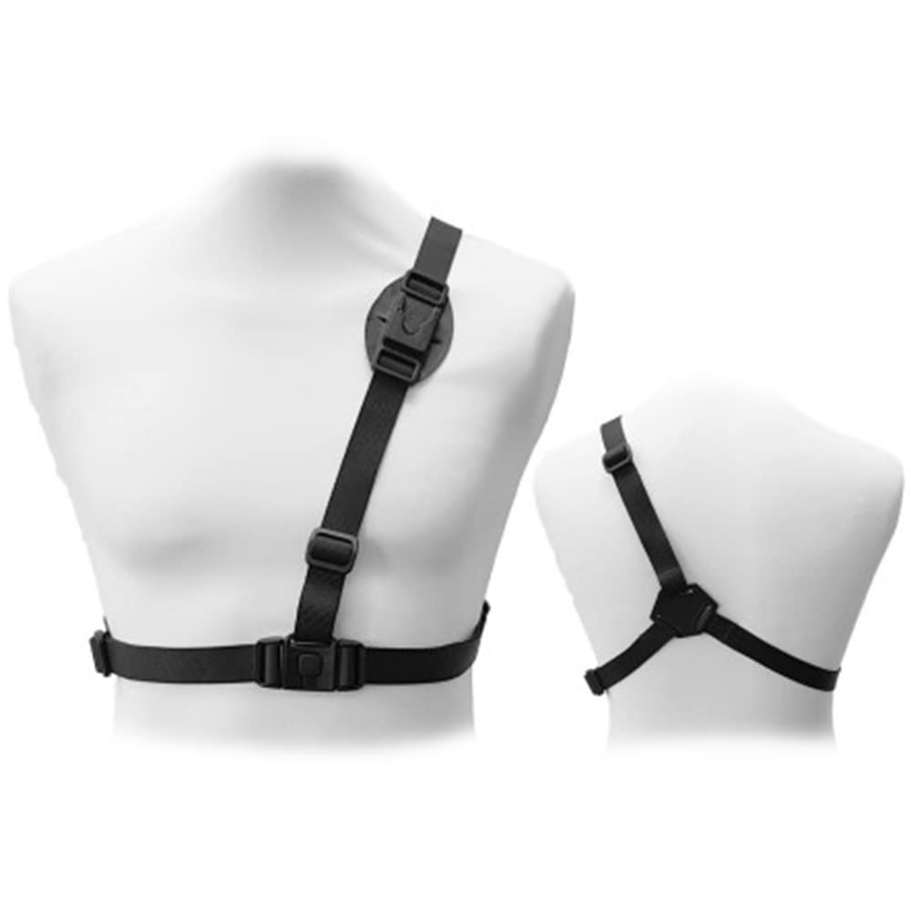 Recall Official Peter Jones Klick Fast Shoulder Harness Strap Front Facing Adjustable Body Camera Body Cam Klickfast Dock Holder