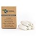 Wowe Natural Biodegradable Peace Silk Dental Floss Refills with Candelilla Wax, 10 Month Supply, 33 Yards Each - 5 Pack (Natural Mint)