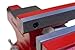 Yost Vises ADI-5 Heavy Duty Vise | 130,000 PSI Tensile Strength Austempered Ductile Iron Bench Vise | 5.5 Inch Jaw Width with a 360 Degrees Interlocking Swivel Base and 2 Lockdowns | Red