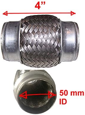 Parts2Audi FL-20004D Exhaust Pipe Flexible 50mm