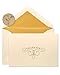 Papyrus Thank You Cards with Envelopes, Gold Flourish (16-Count)